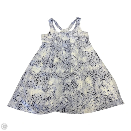 Dress Casual Short By Jessica Simpson In Blue & White, Size: 14