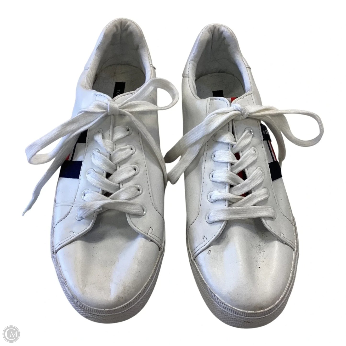 Shoes Athletic By Tommy Hilfiger In White, Size: 10