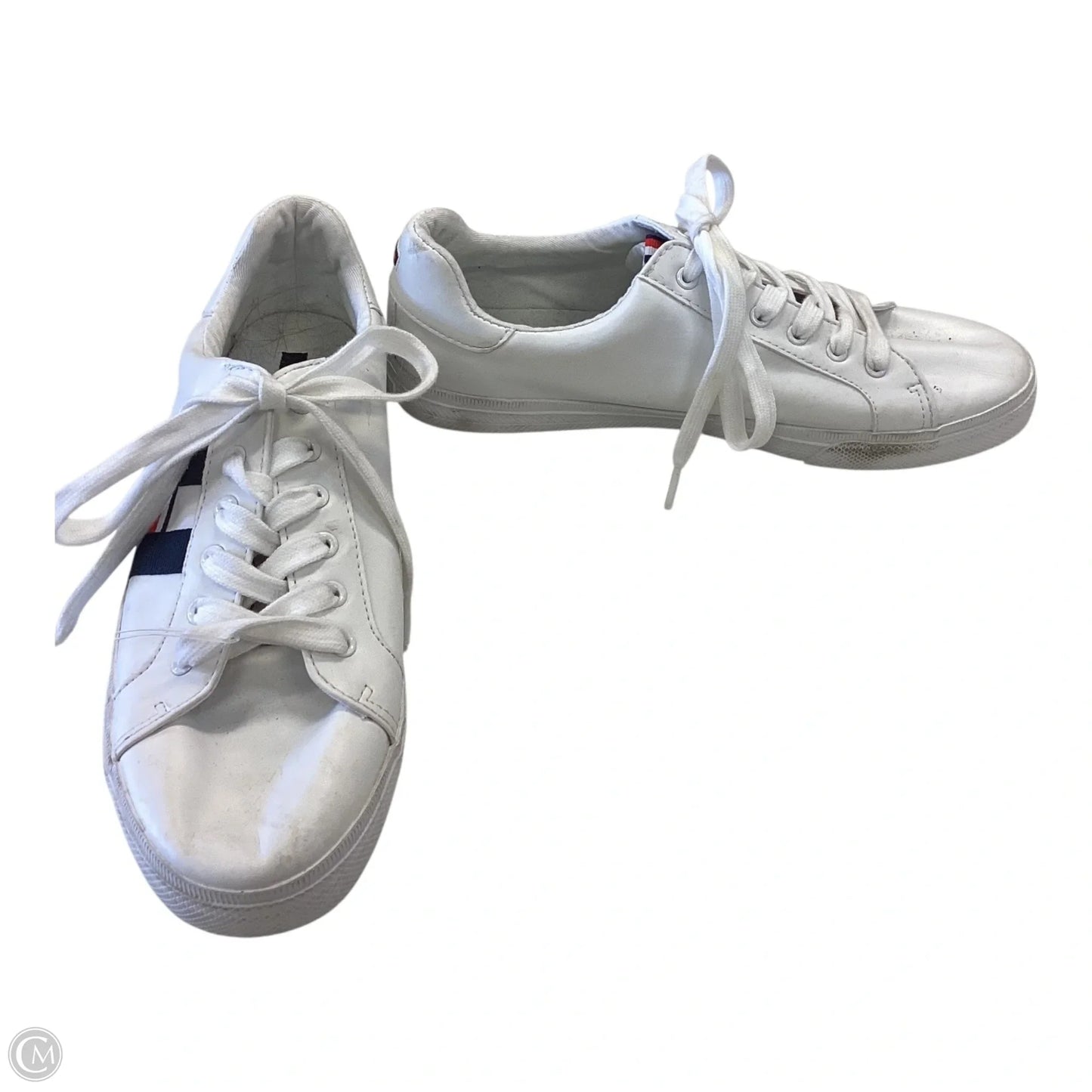 Shoes Athletic By Tommy Hilfiger In White, Size: 10