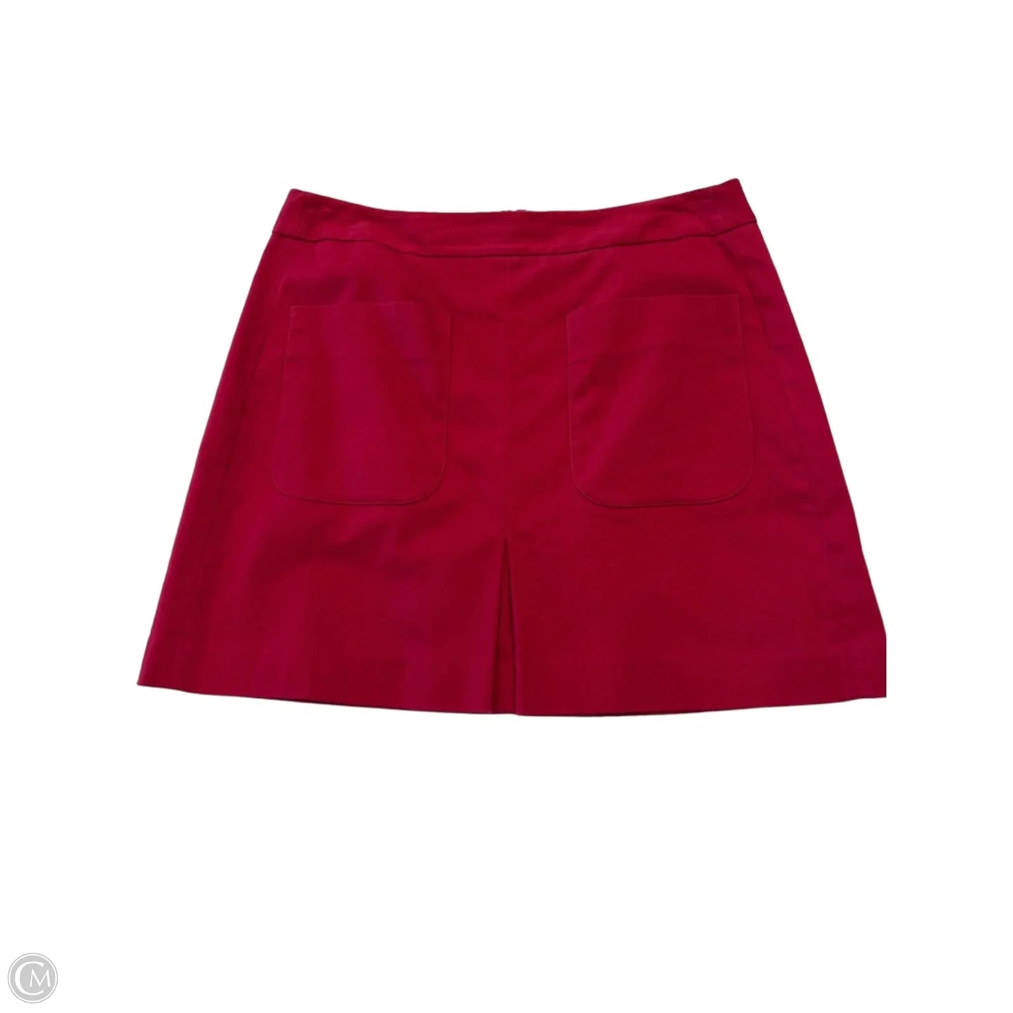 Skirt Midi By Loft In Red, Size: 12