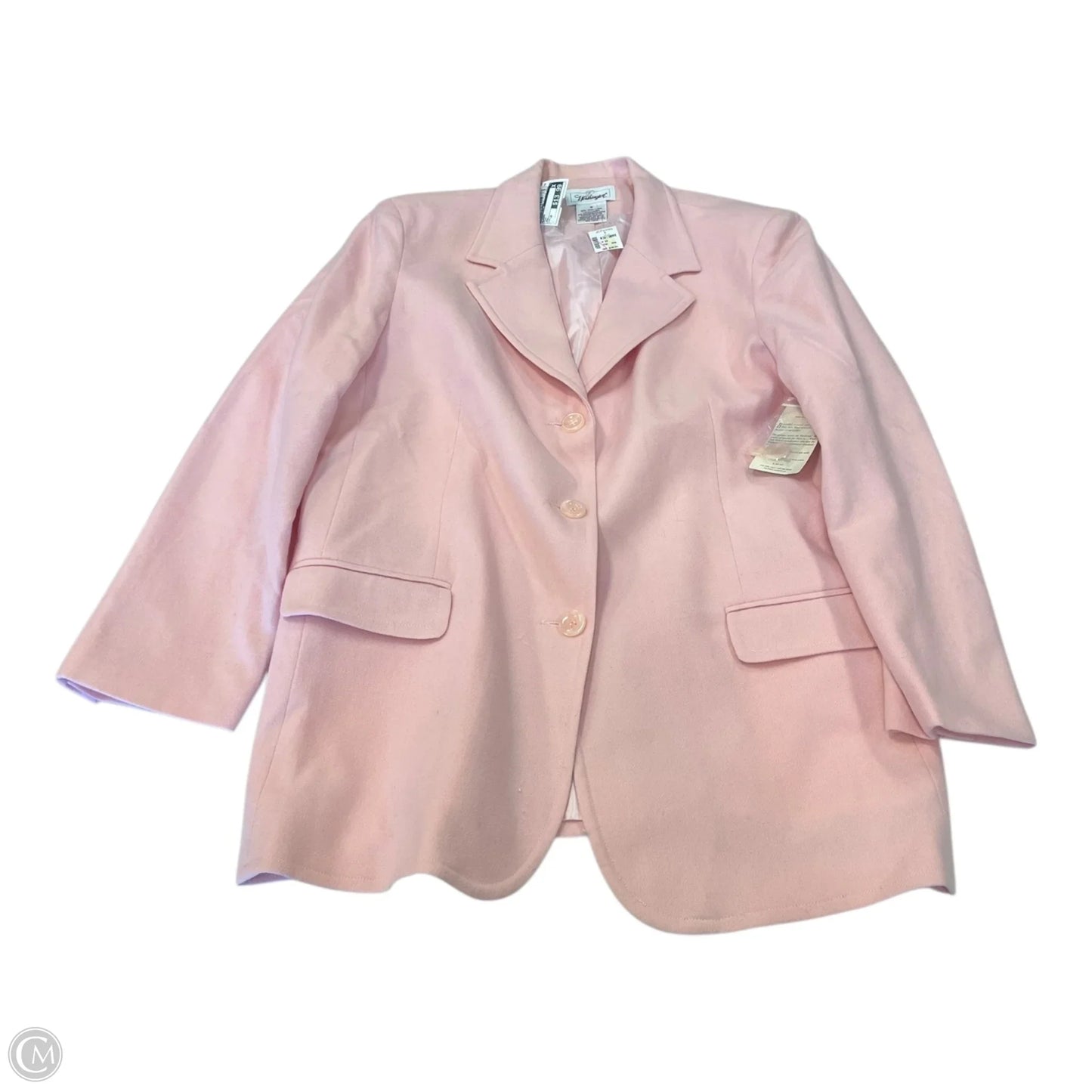 Blazer By Worthington In Pink, Size: 18