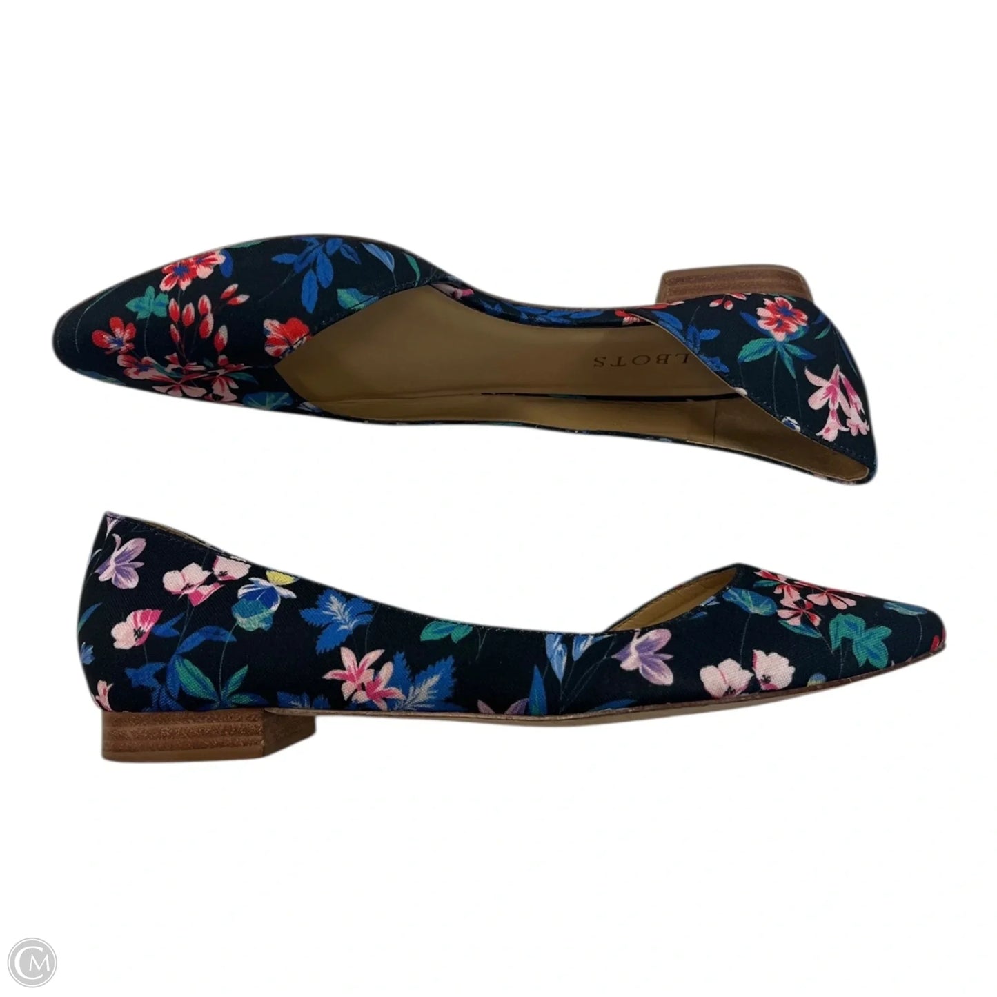 Shoes Flats By Talbots In Floral Print, Size: 8