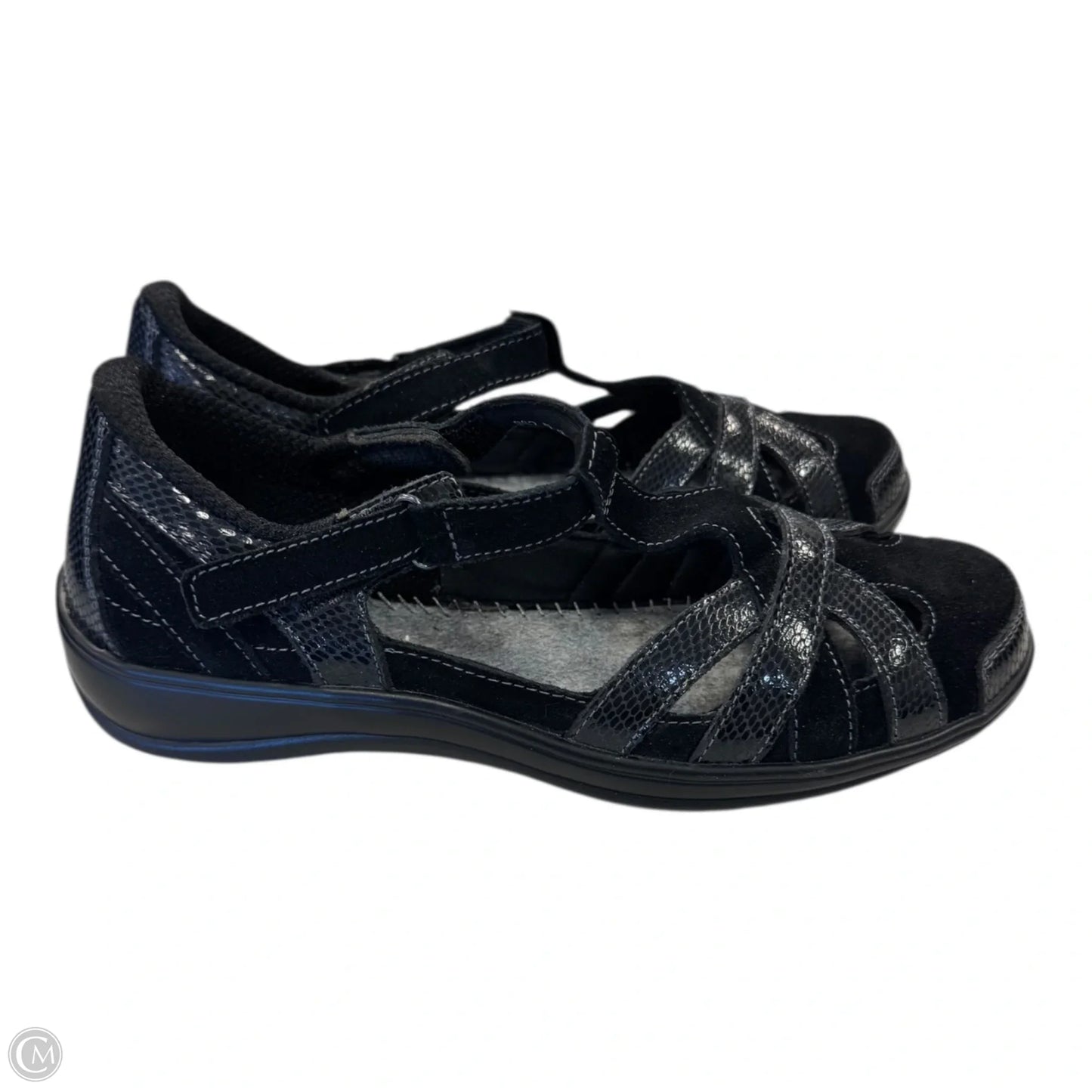 Shoes Flats By Cmc In Black, Size: 8