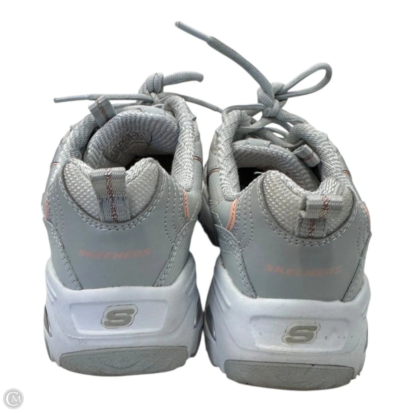 Shoes Hiking By Skechers In Grey, Size: 8