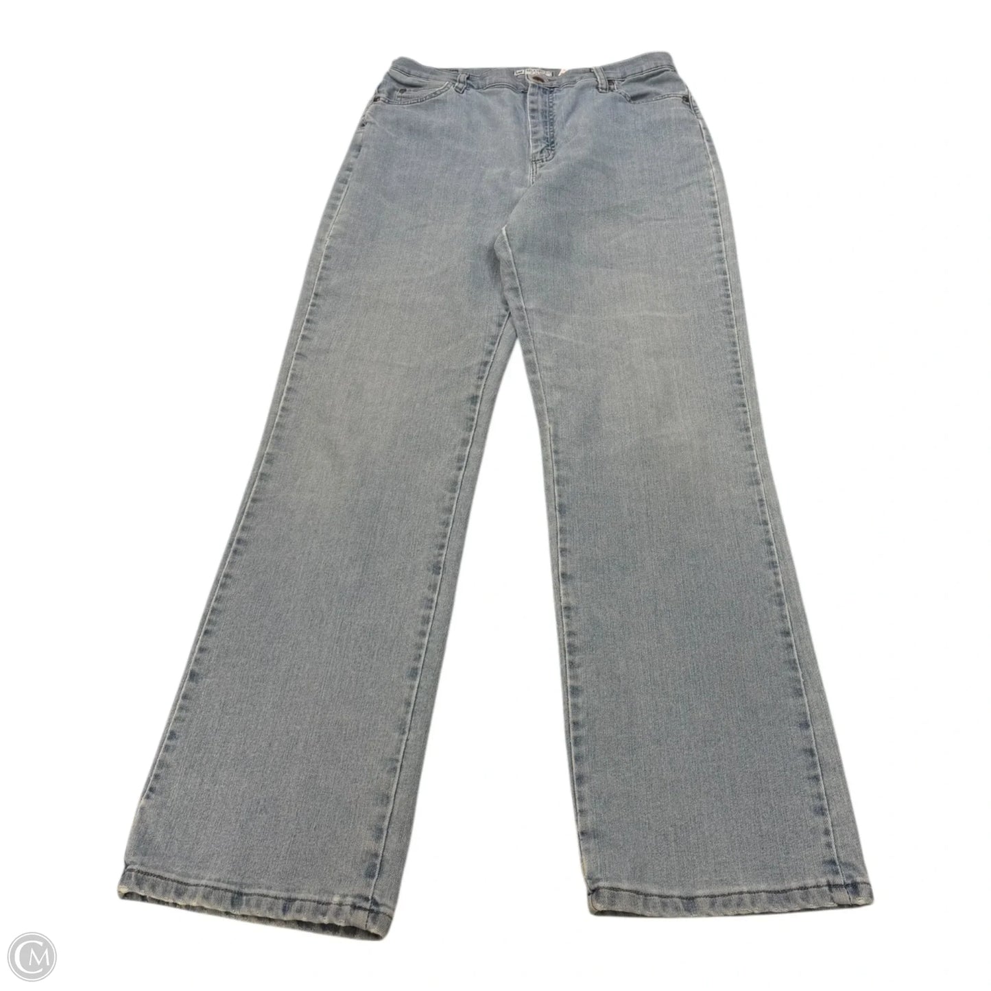 Jeans Straight By Lee In Blue, Size: 14