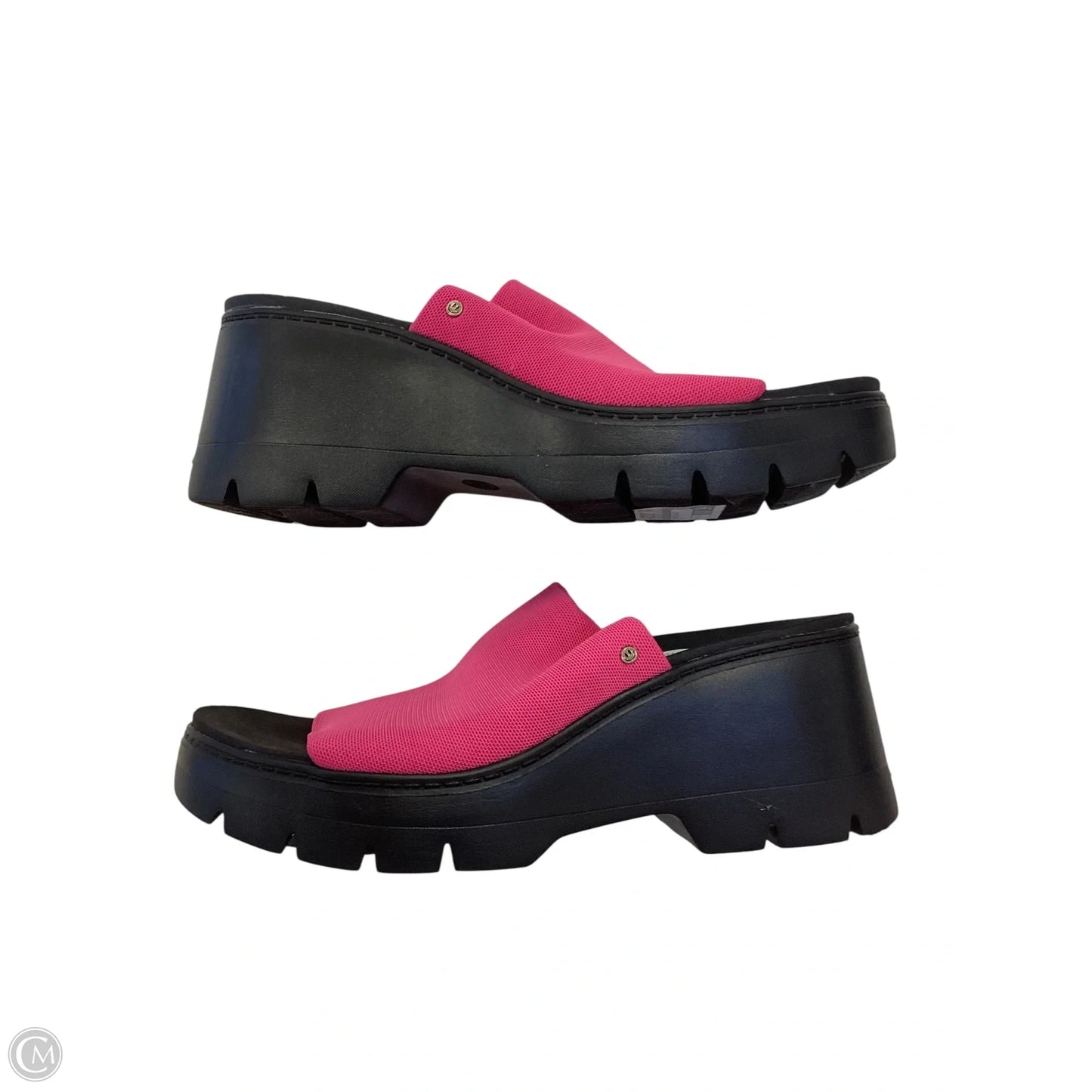 Sandals Heels Block By Dr Scholls In Pink, Size: 8