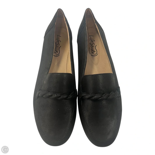 Shoes Flats By Life Stride In Black, Size: 8