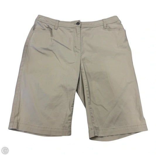 Shorts By Chicos In Tan, Size: 1