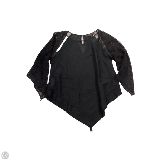 Top 3/4 Sleeve By Bcbg In Black, Size: S