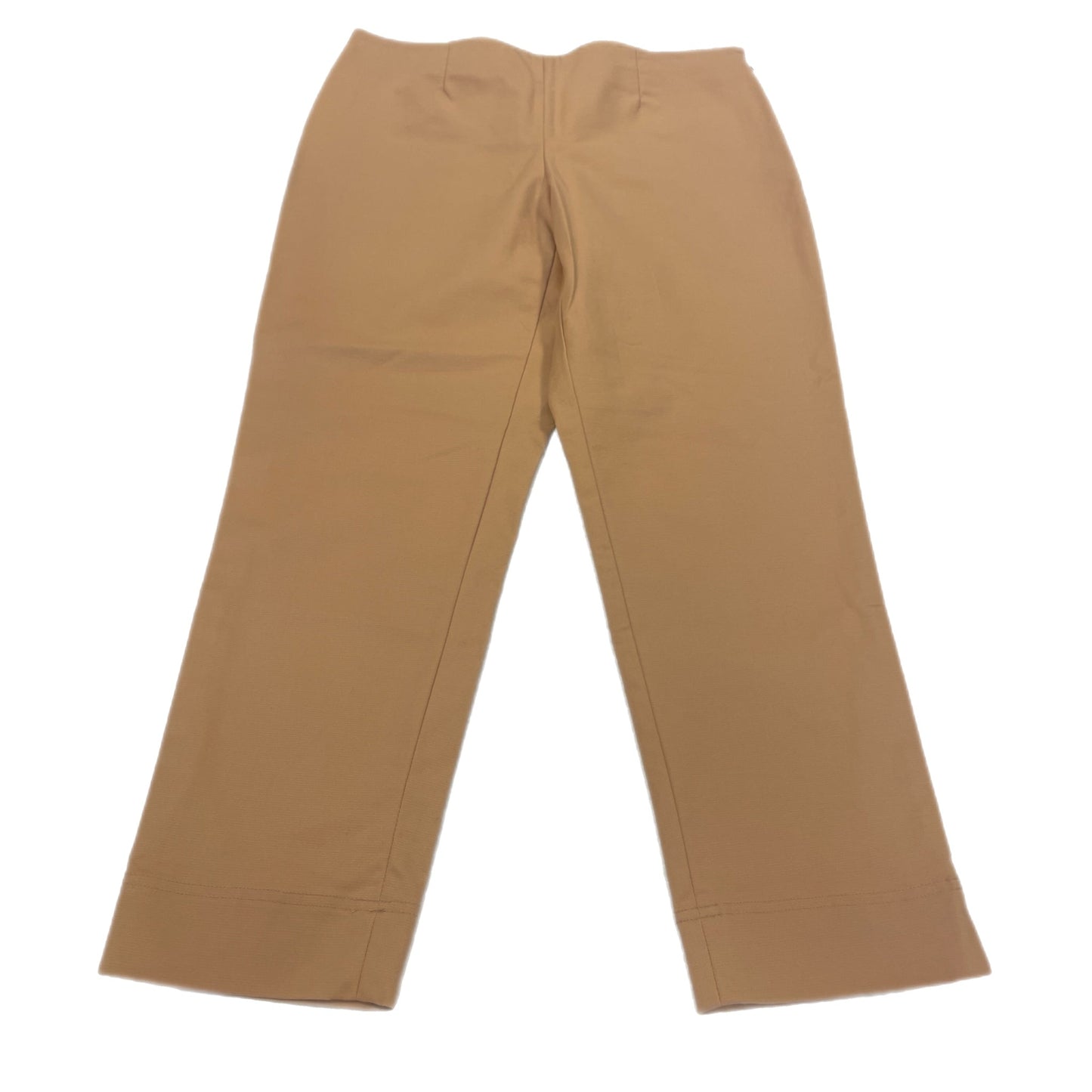 Pants Cropped By Ellen Tracy In Tan, Size: 10