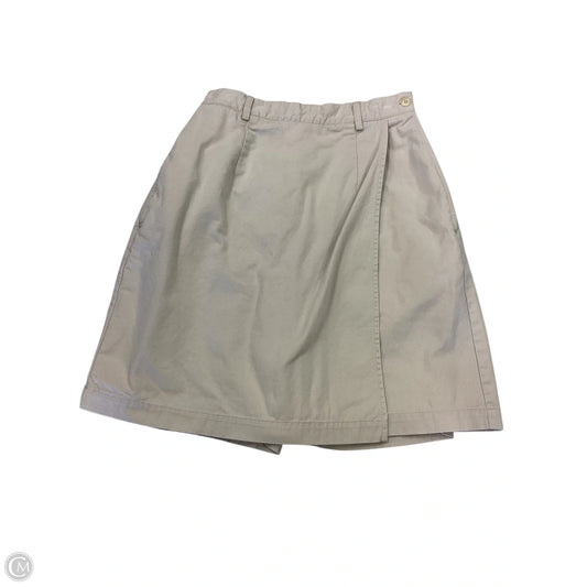 Skort By Lands End In Tan, Size: 4