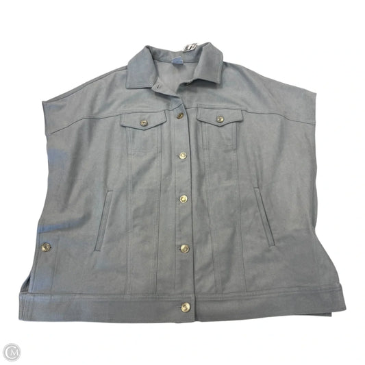 Vest Other By Chicos In Silver, Size: S