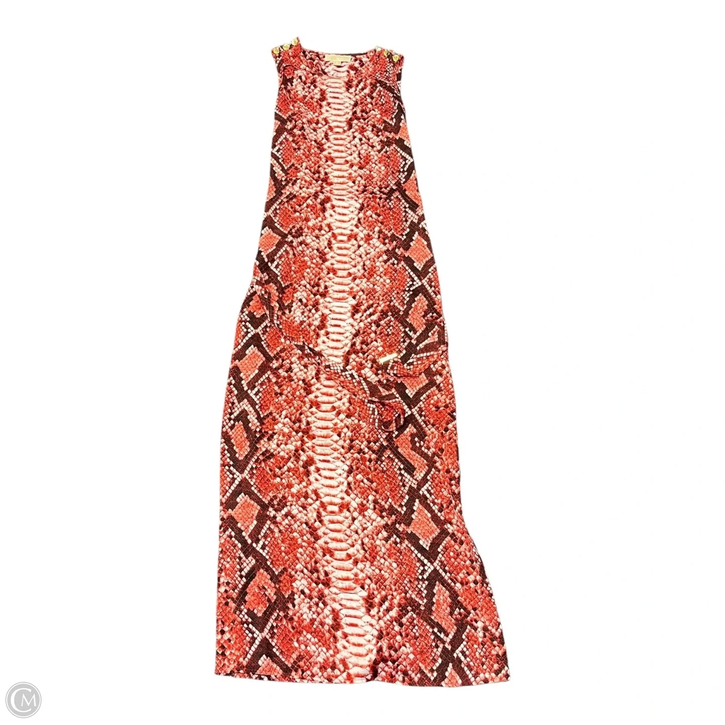 Dress Designer By Michael Kors In Animal Print, Size: M