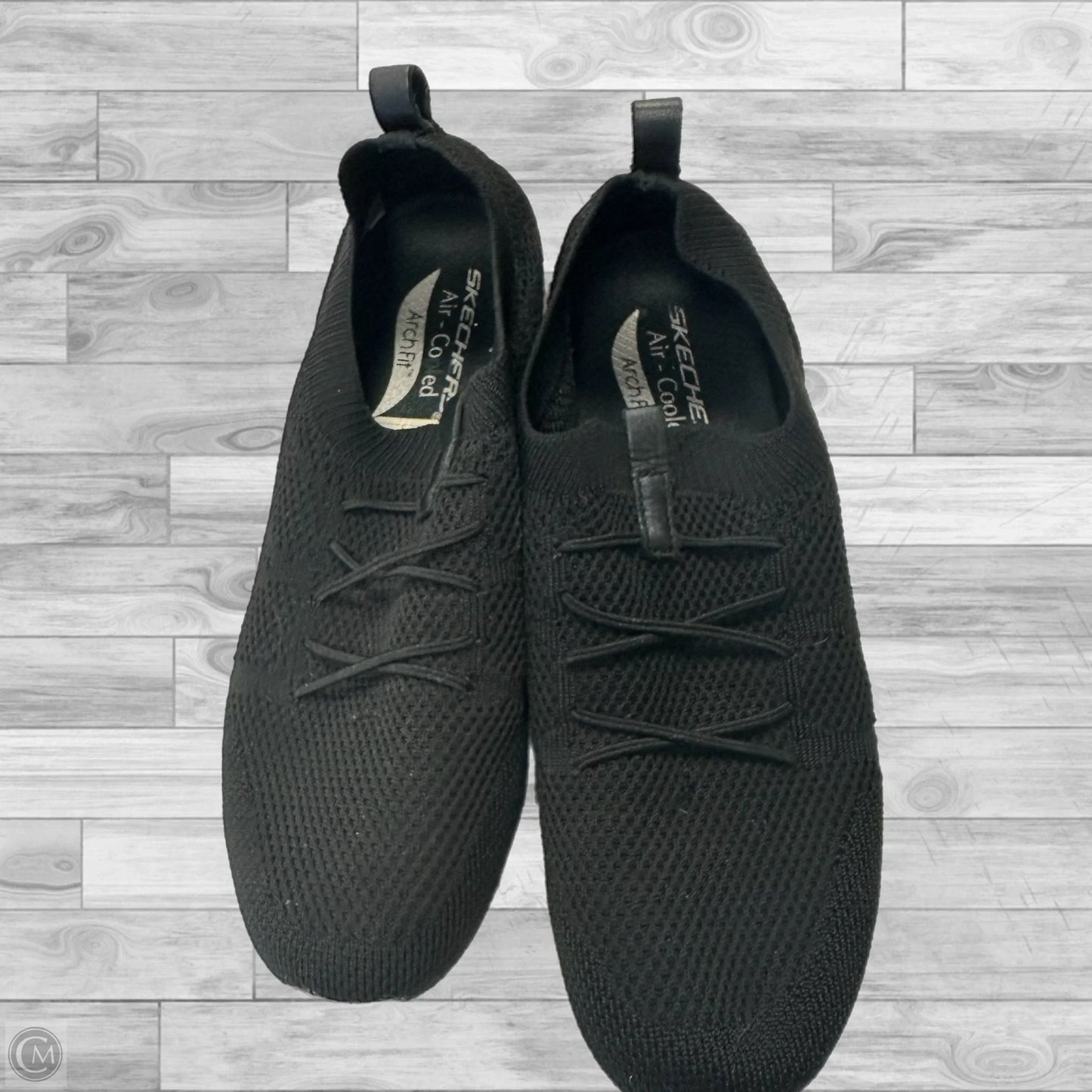 Shoes Athletic By Skechers In Black, Size: 9