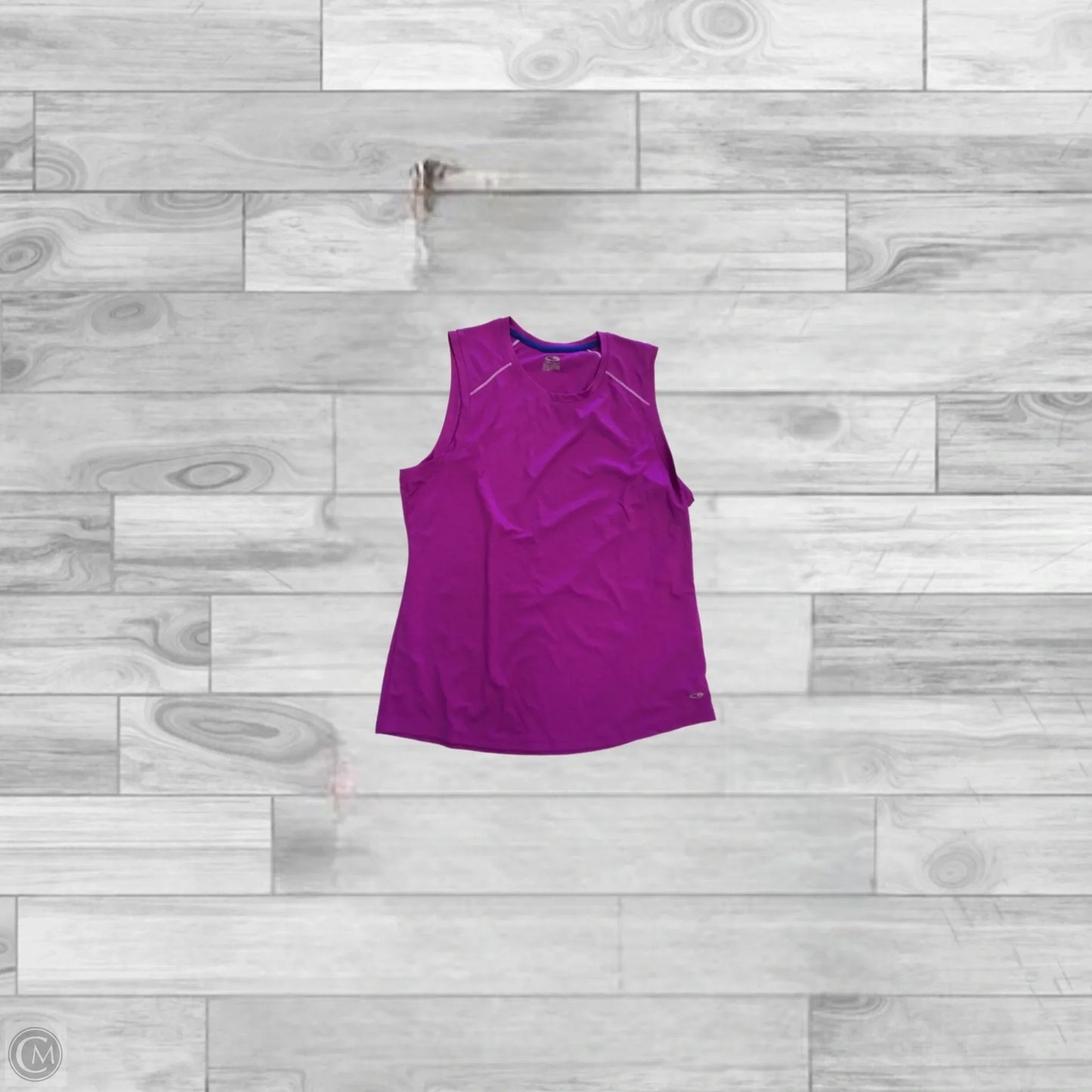 Top Sleeveless By Champion In Purple, Size: Xxl