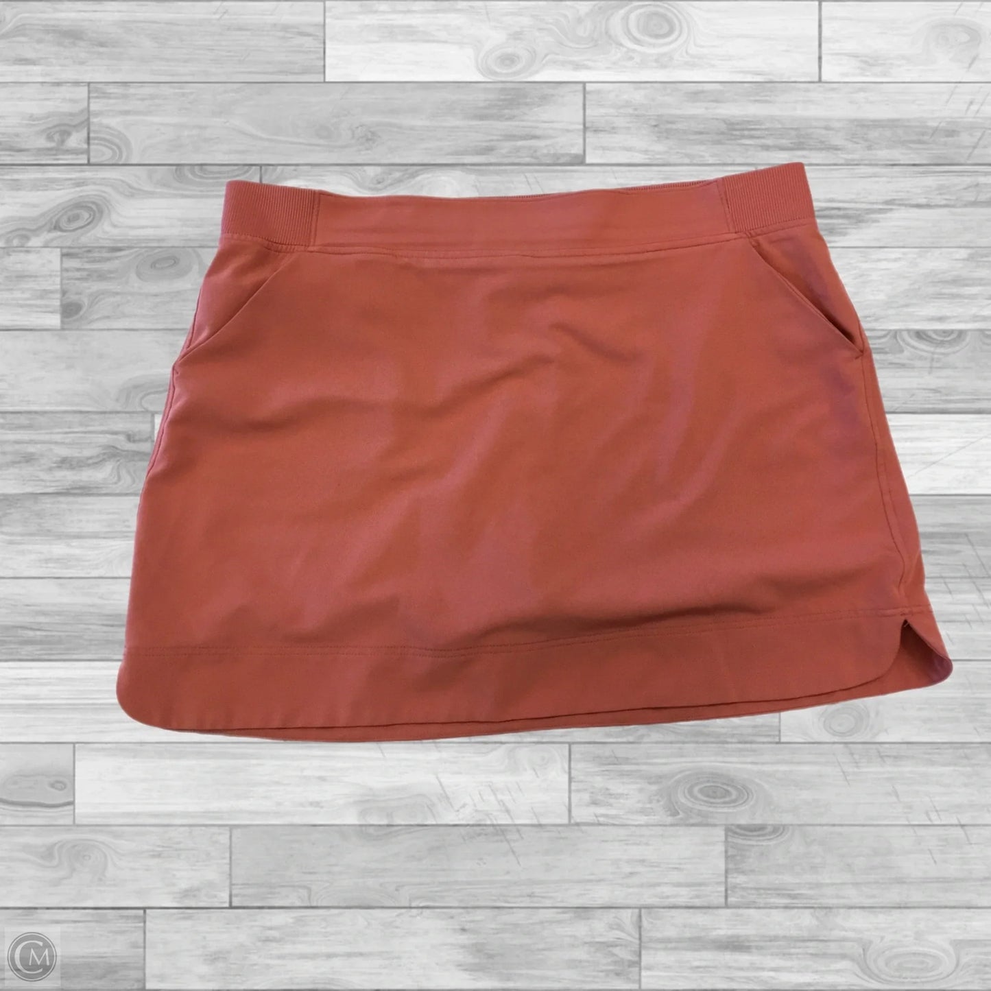 Skort By Clothes Mentor In Orange, Size: Xl