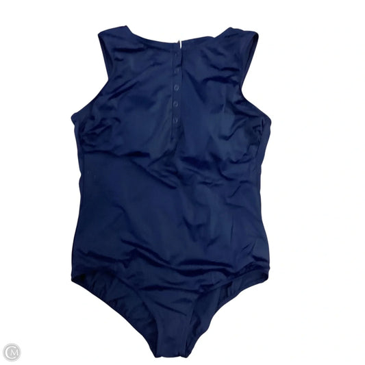 Swimsuit By Timing In Blue, Size: 1x