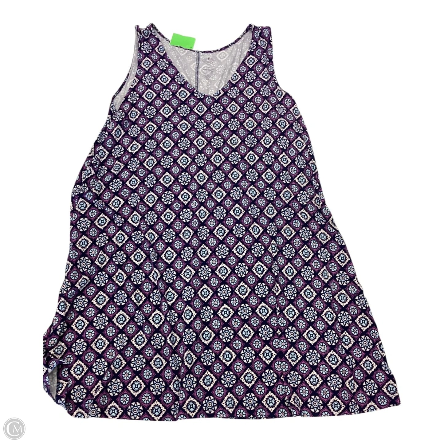 Dress Casual Short By St Johns Bay In Purple, Size: Xxl