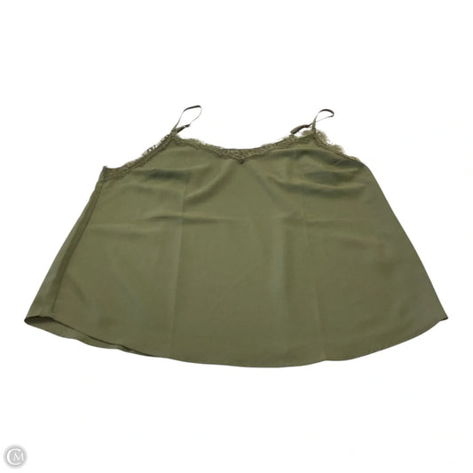 Top Cami By Mine In Green, Size: L