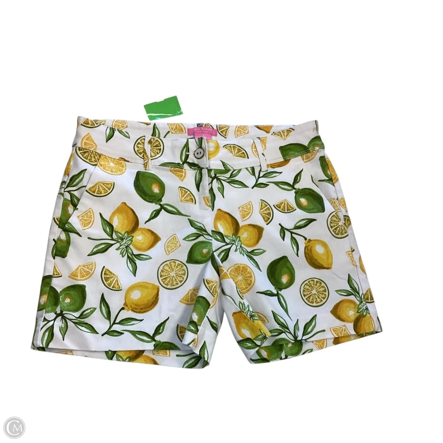 Shorts By Isaac Mizrahi In Floral Print, Size: 8