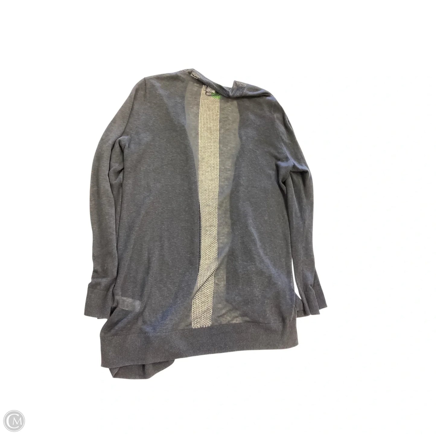 Cardigan By Sigrid Olsen In Grey, Size: Xl