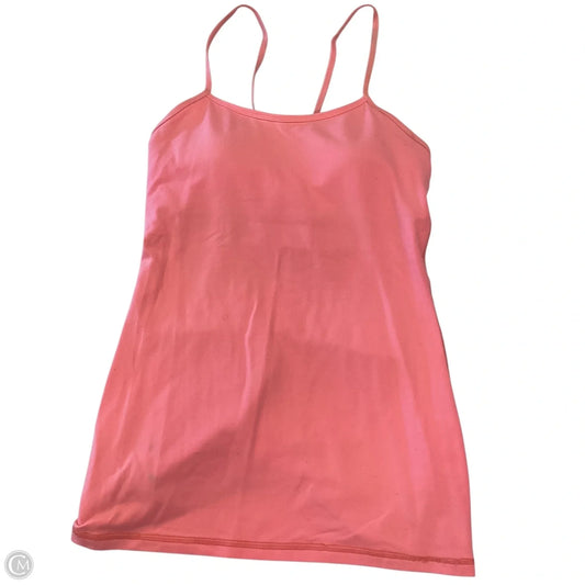 Tank Top By Lululemon In Coral, Size: M