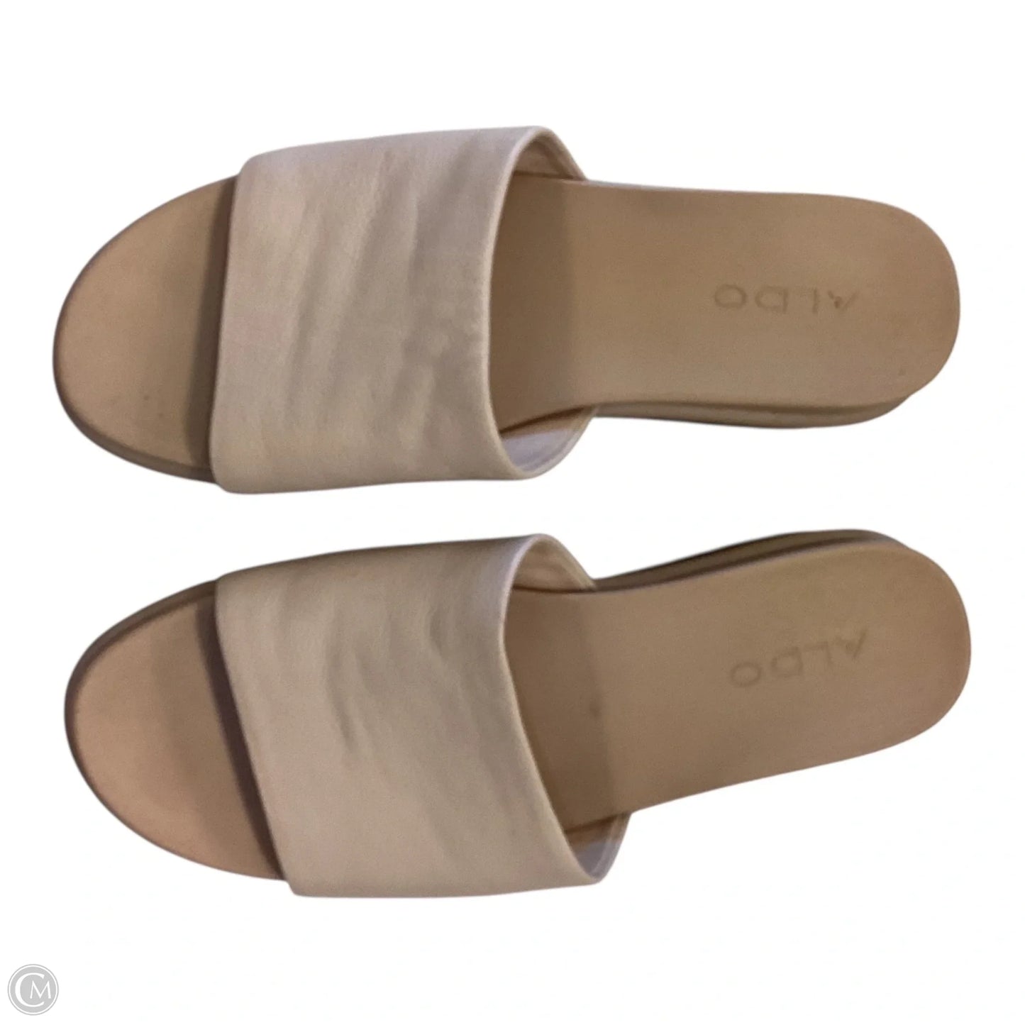 Sandals Flats By Aldo In Tan, Size: 8.5