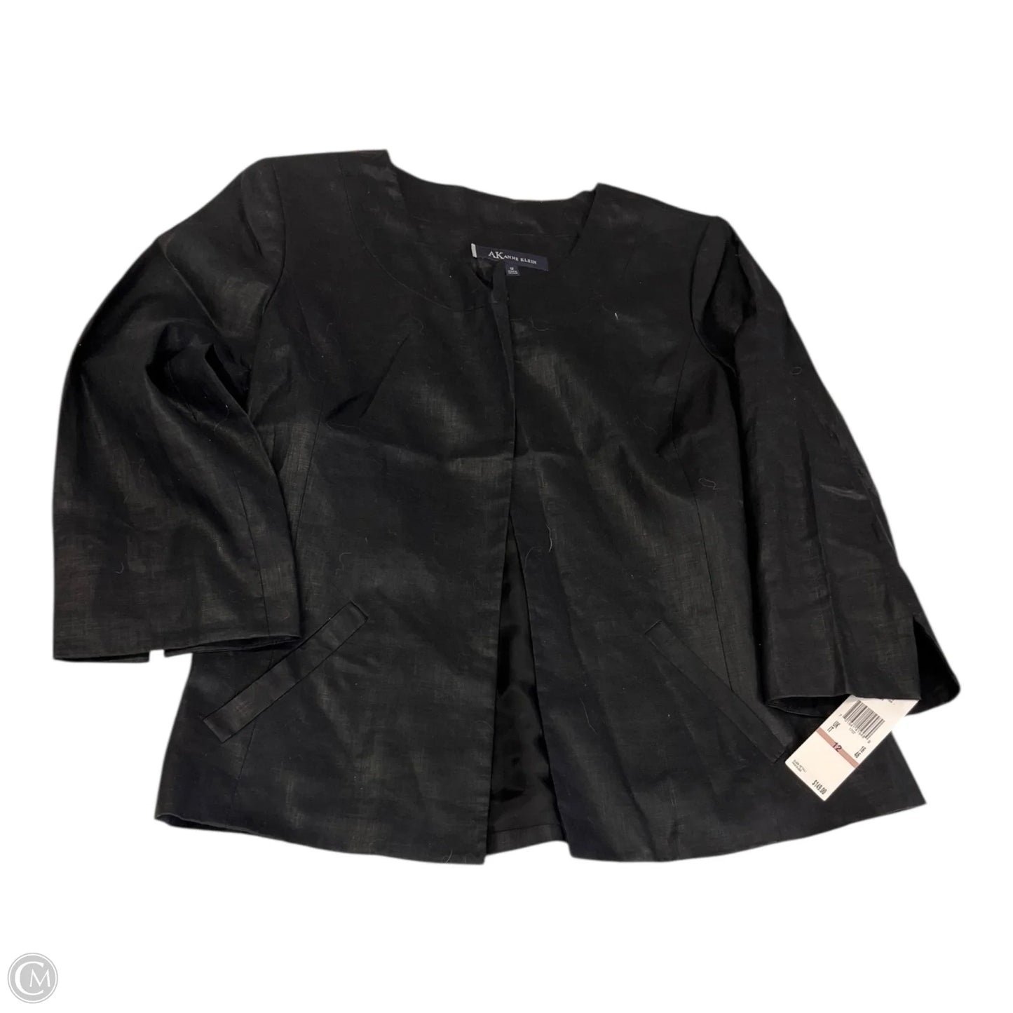 Blazer By Anne Klein In Black, Size: 12