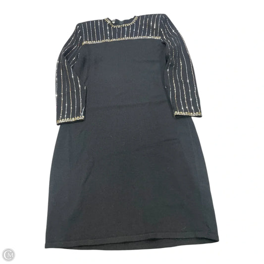 Dress Luxury Designer By St John Collection In Black, Size: 10