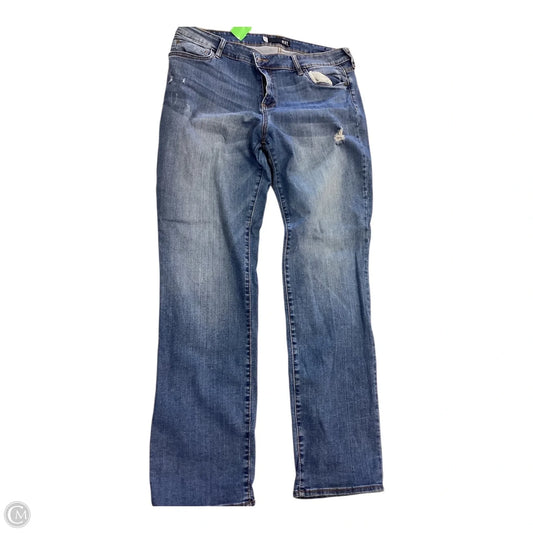 Jeans Cropped By Kut In Blue, Size: 14