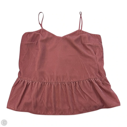 Top Sleeveless By J. Crew In Pink, Size: 4