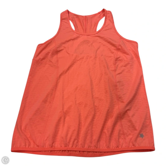 Athletic Tank Top By Tek Gear In Coral, Size: L