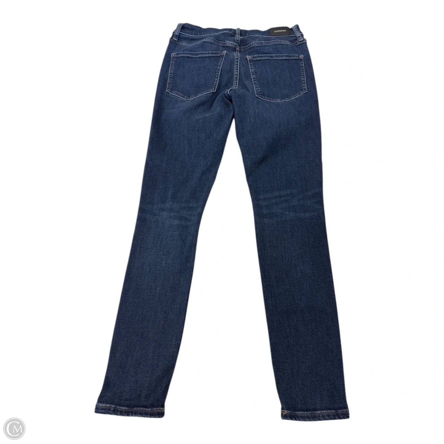 Jeans Cropped By Express In Blue, Size: 4