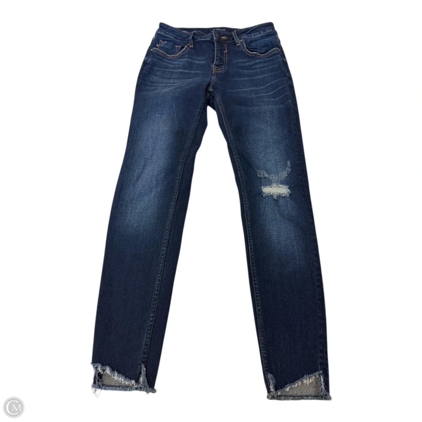 Jeans Skinny By Vigoss In Blue, Size: 2