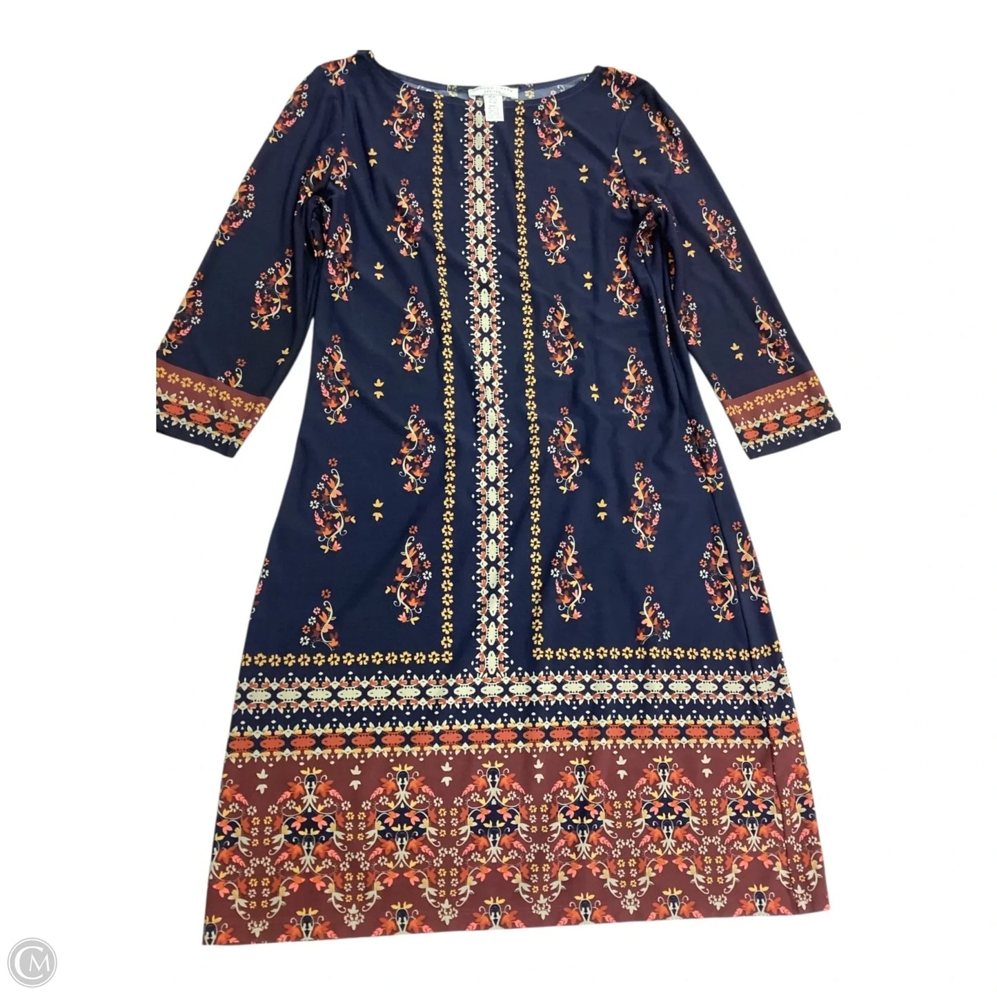 Dress Casual Short By London Times In Floral Print, Size: 8p