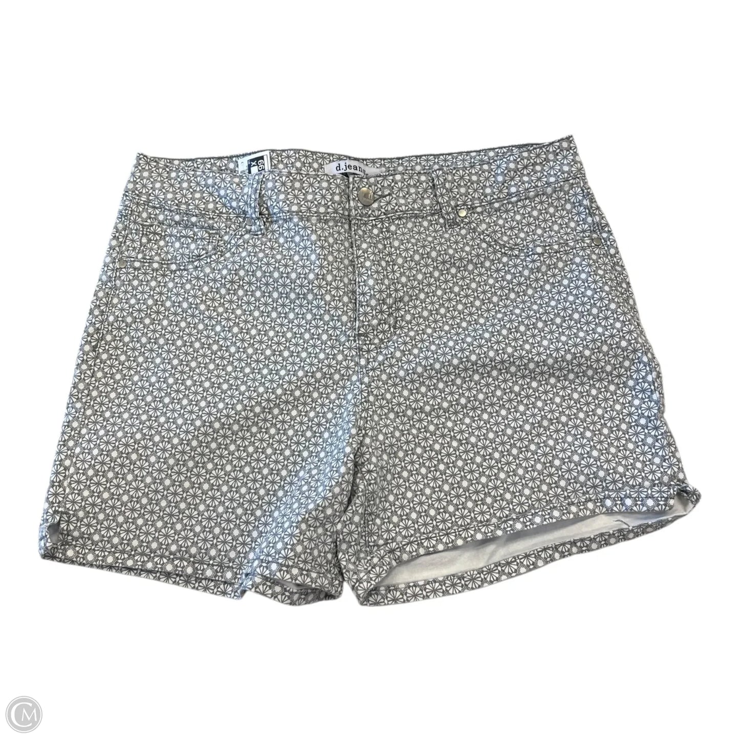 Shorts By D Jeans In Grey, Size: 14
