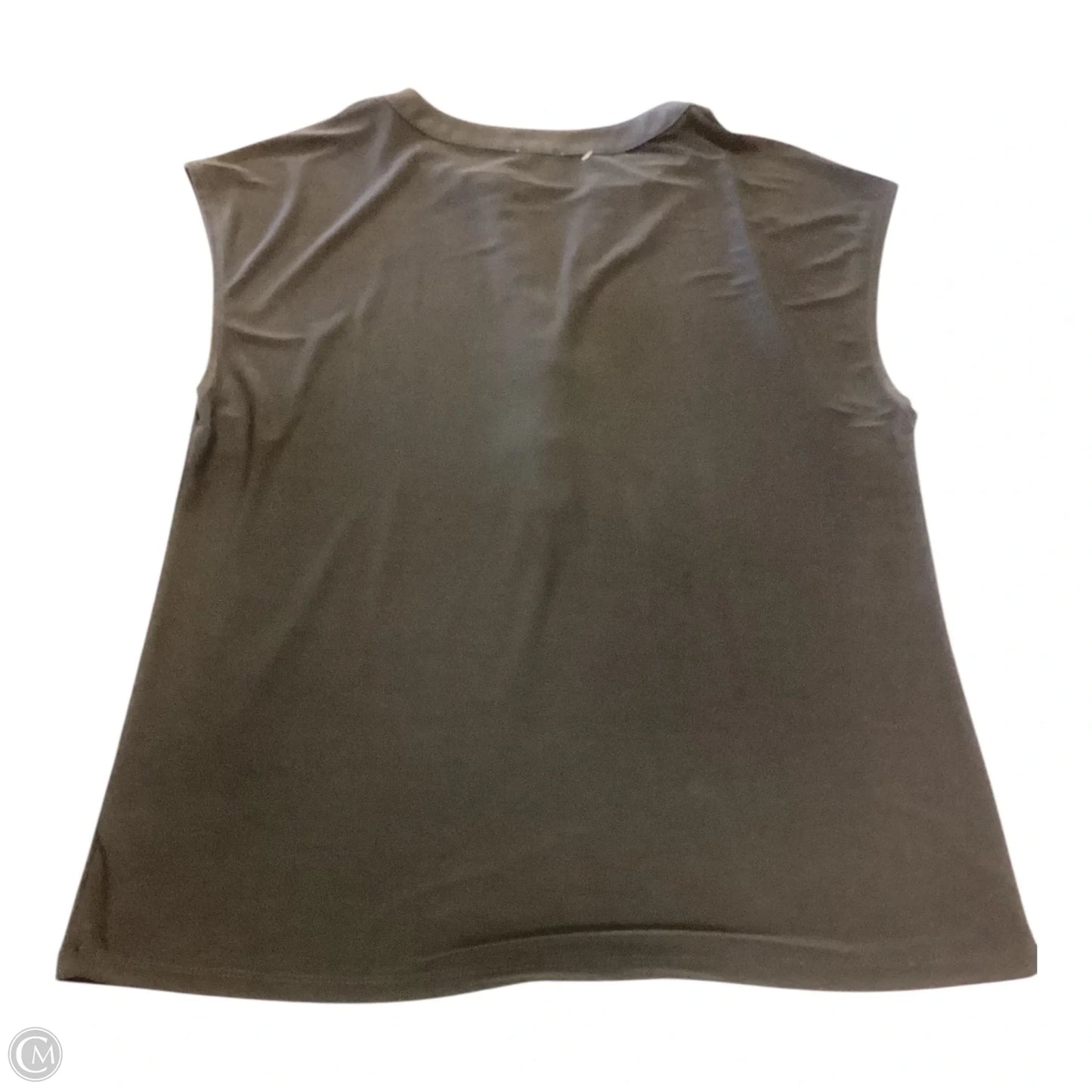 Top Sleeveless By Anne Klein In Black, Size: M