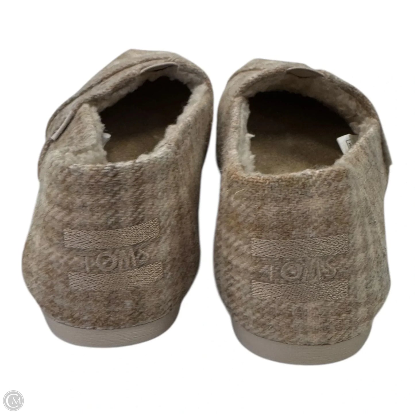 Shoes Flats By Toms In Tan, Size: 5