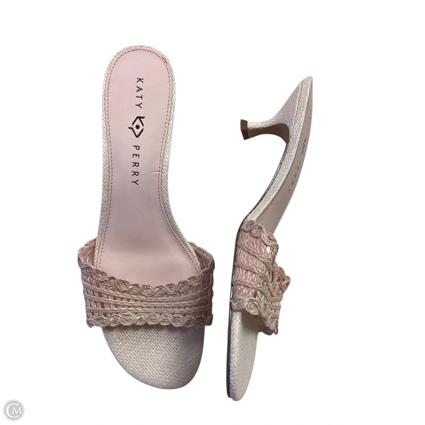 Sandals Heels Kitten By Katy Perry In Pink, Size: 11