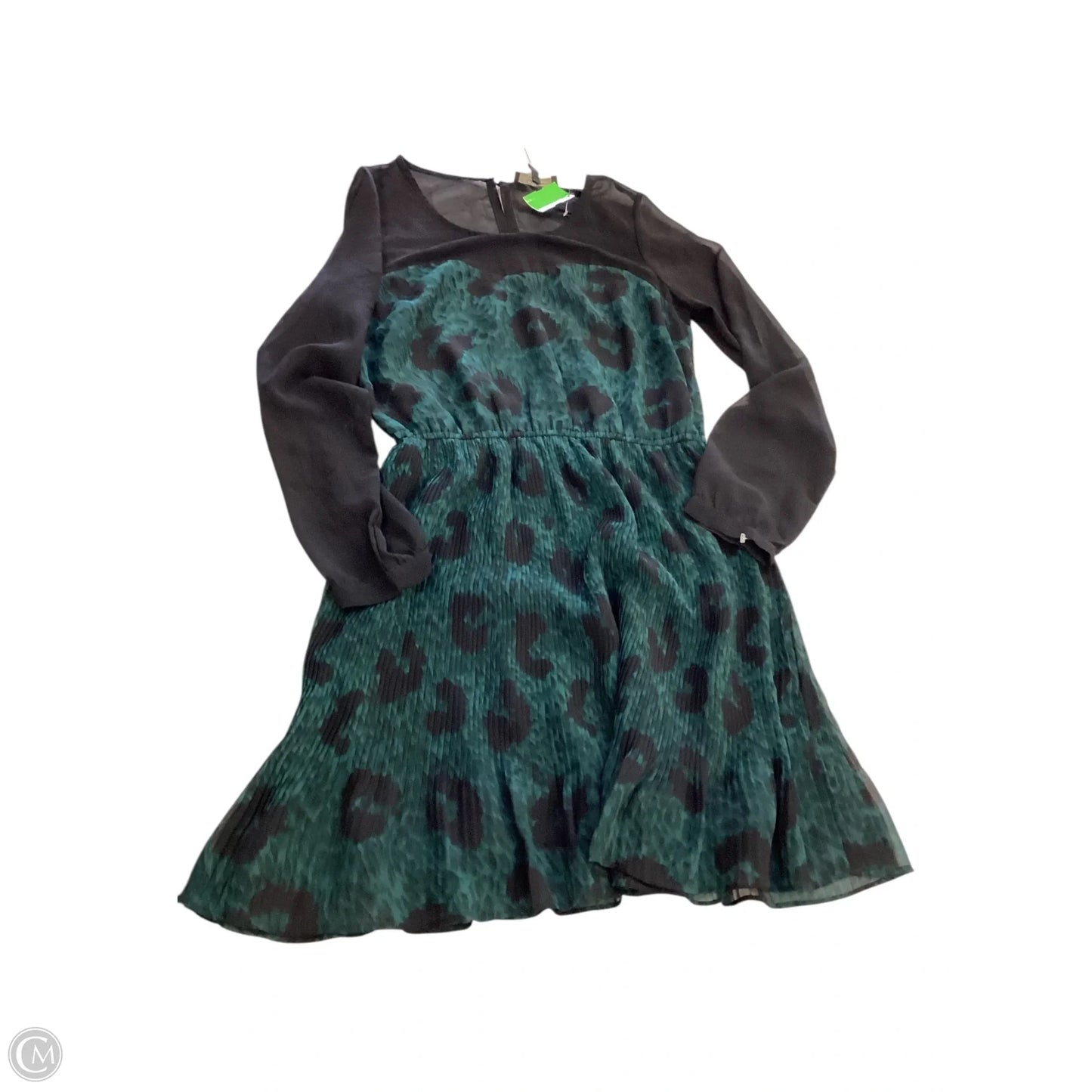 Dress Casual Short By Jessica Simpson In Black & Green, Size: M
