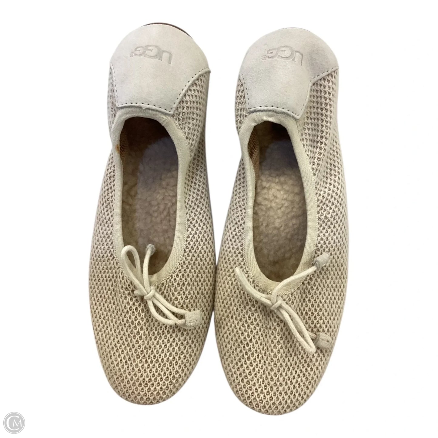 Shoes Designer By Ugg In Cream, Size: 10