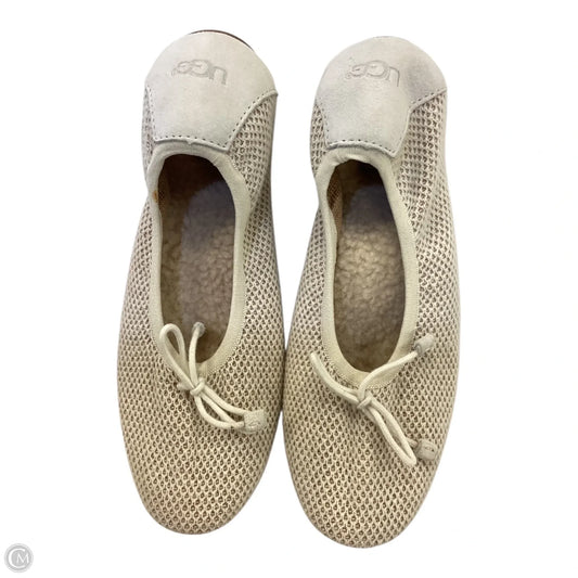 Shoes Designer By Ugg In Cream, Size: 10