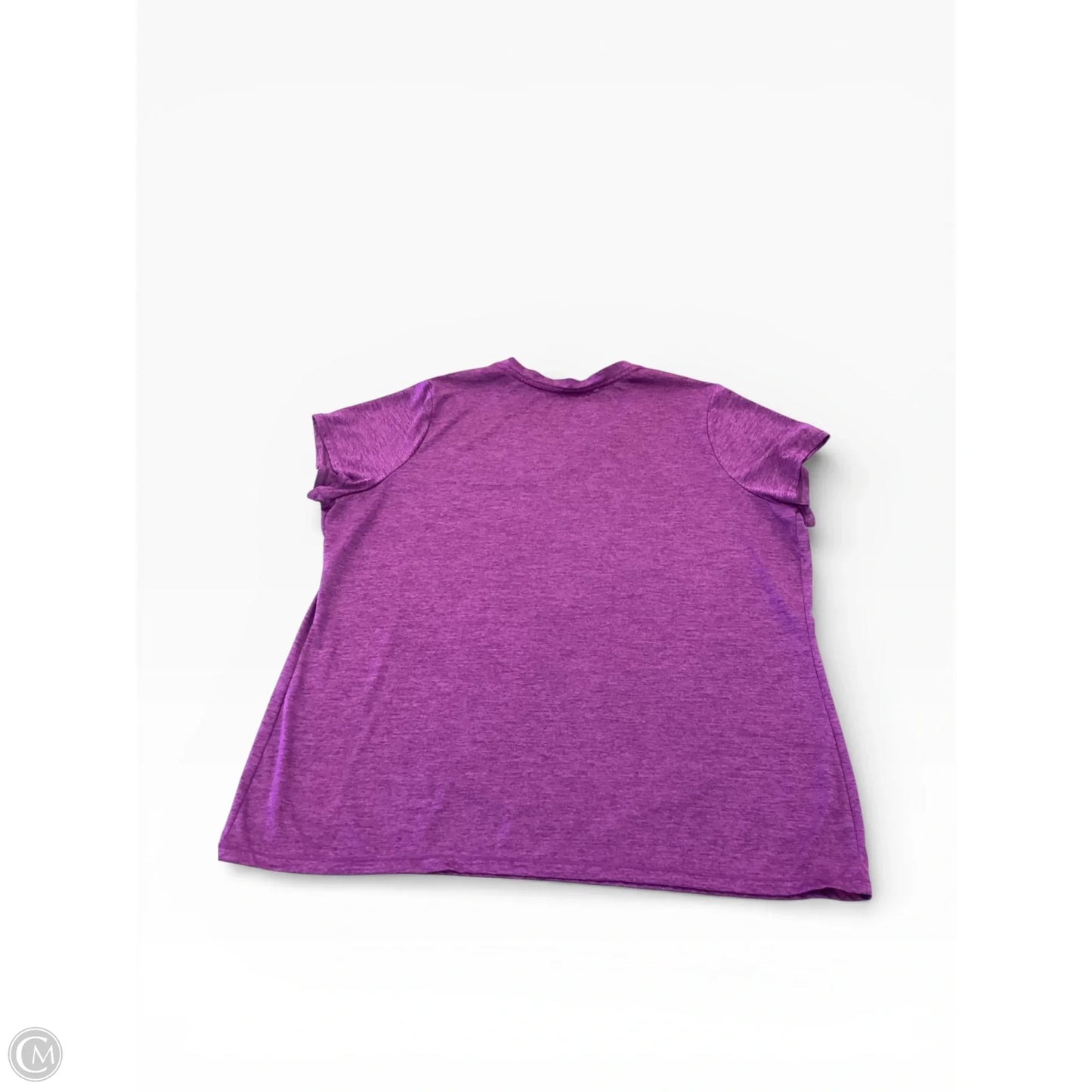 Top Short Sleeve By Xersion In Purple, Size: 2x
