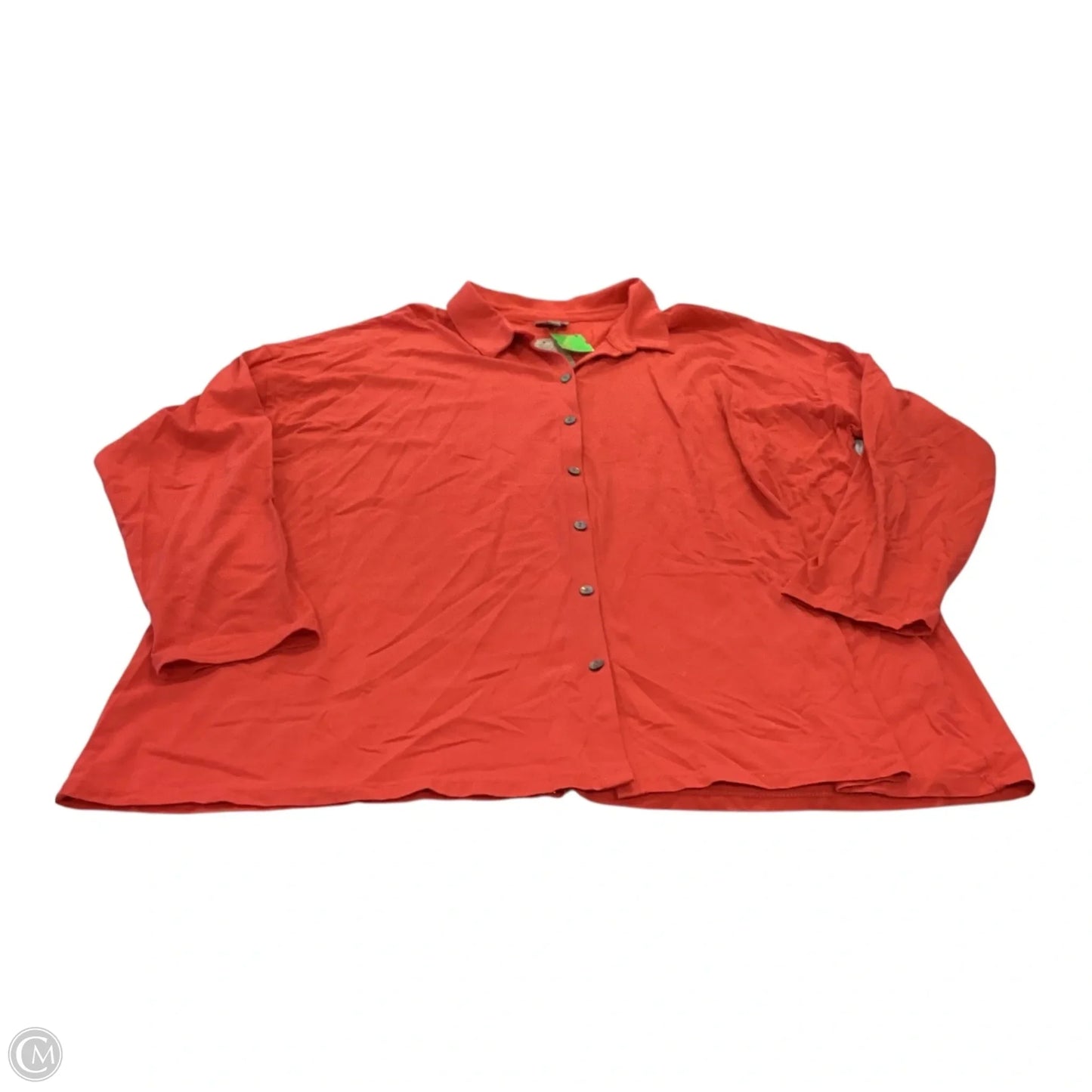Top Long Sleeve By J. Jill In Orange, Size: Xl