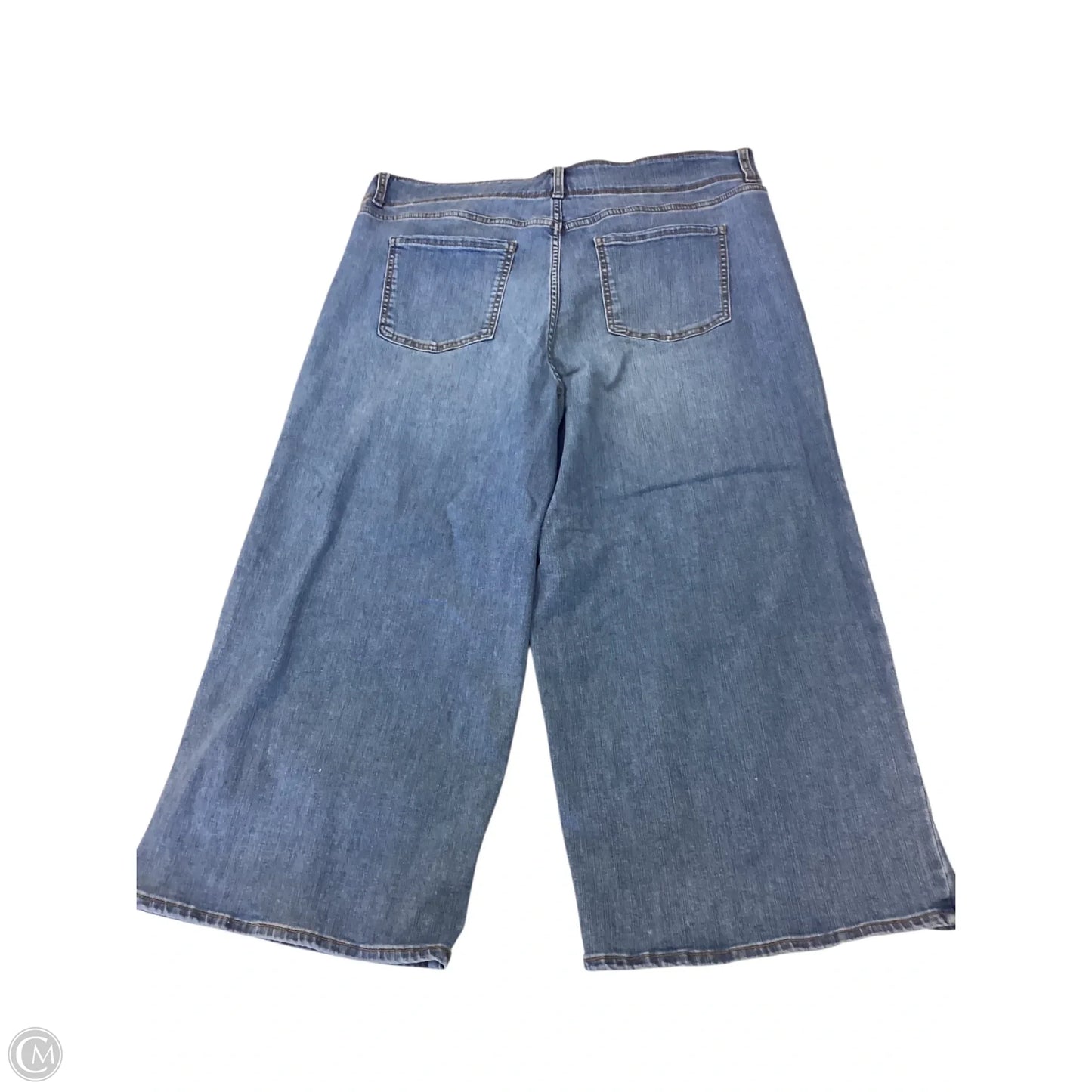 Capris By Gloria Vanderbilt In Blue, Size: 18