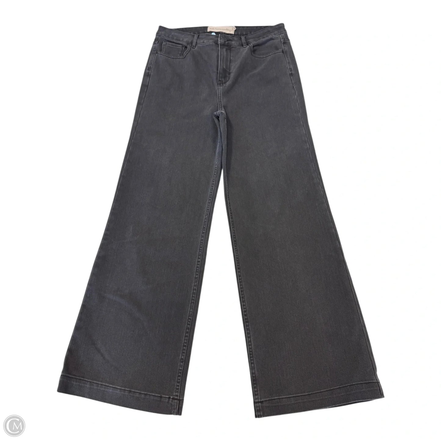 Jeans Wide Leg By Soft Surroundings In Black, Size: 10