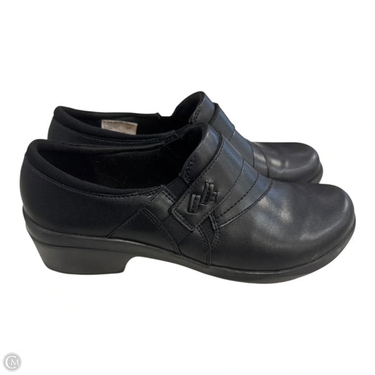 Shoes Heels Block By Clarks In Black, Size: 9