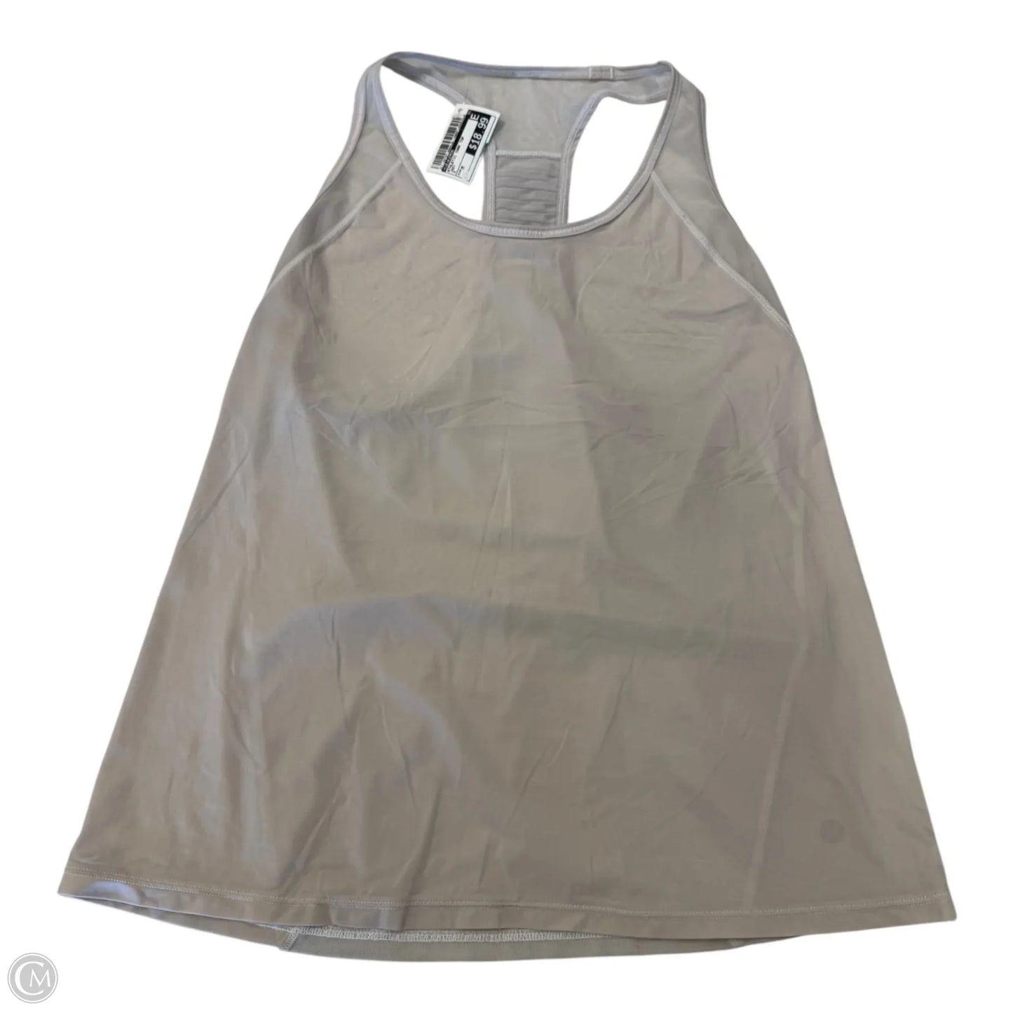 Tank Top By Lululemon In Grey, Size: M