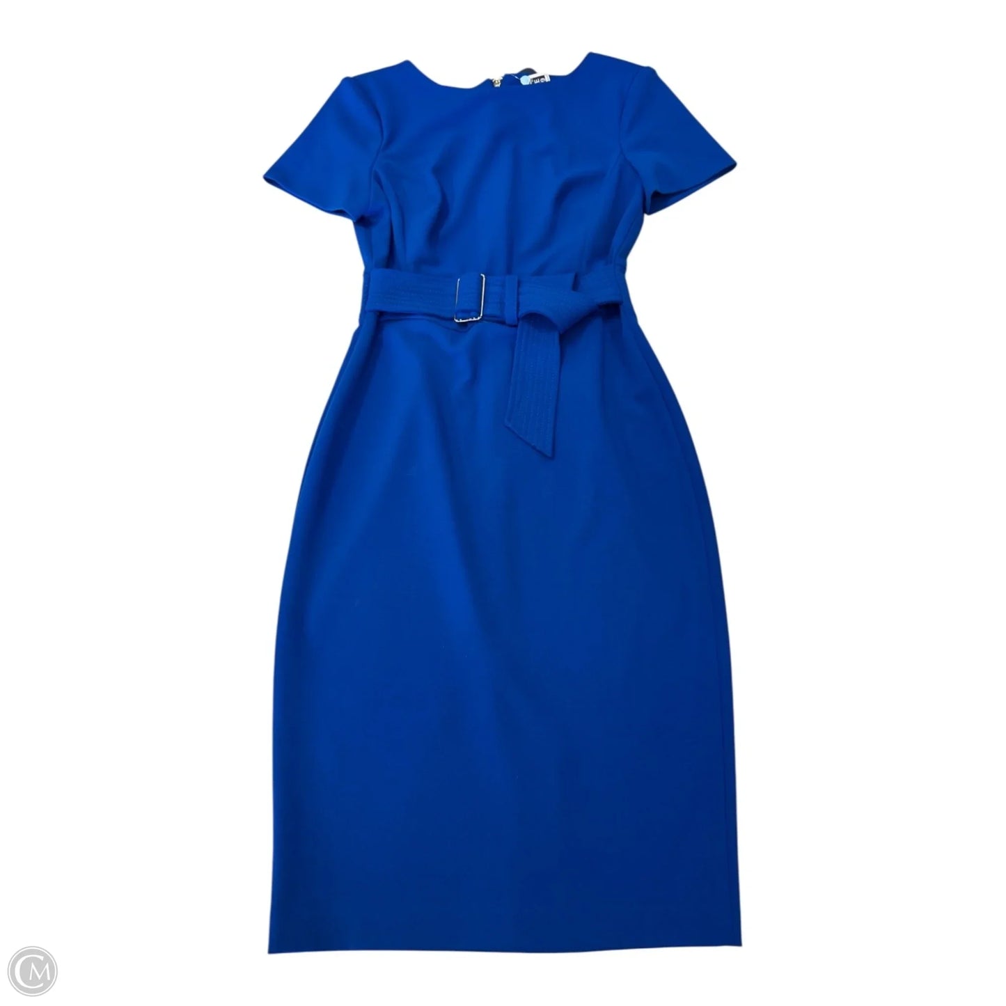 Dress Casual Short By Calvin Klein In Blue, Size: 2