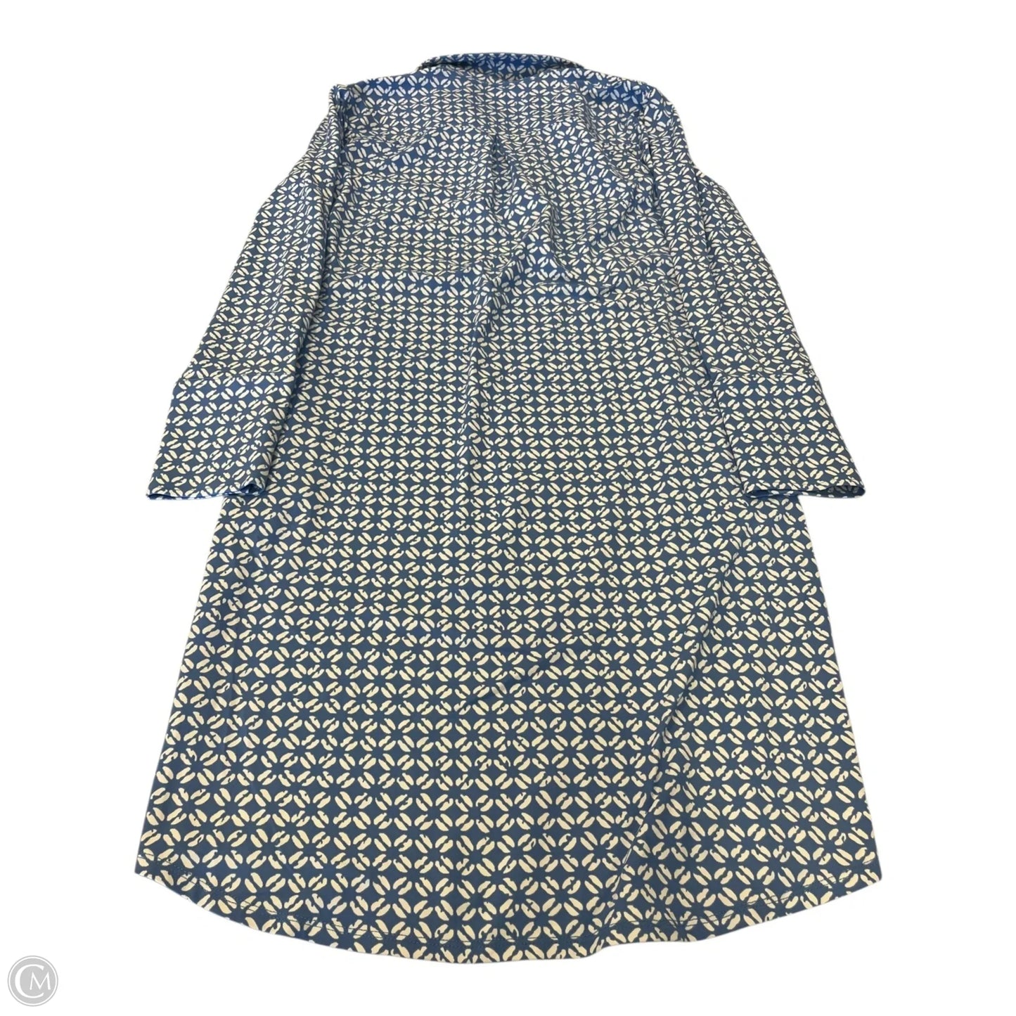 Dress Casual Short By J Mclaughlin In Blue & White, Size: S